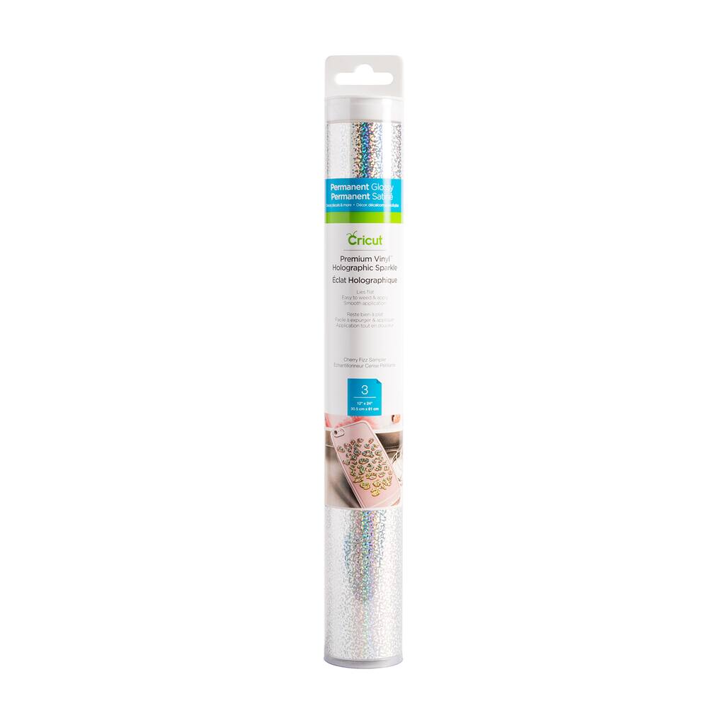 Find The Cricut Premium Vinyl Cherry Fizz Holographic Sparkle Sampler At Michaels Com